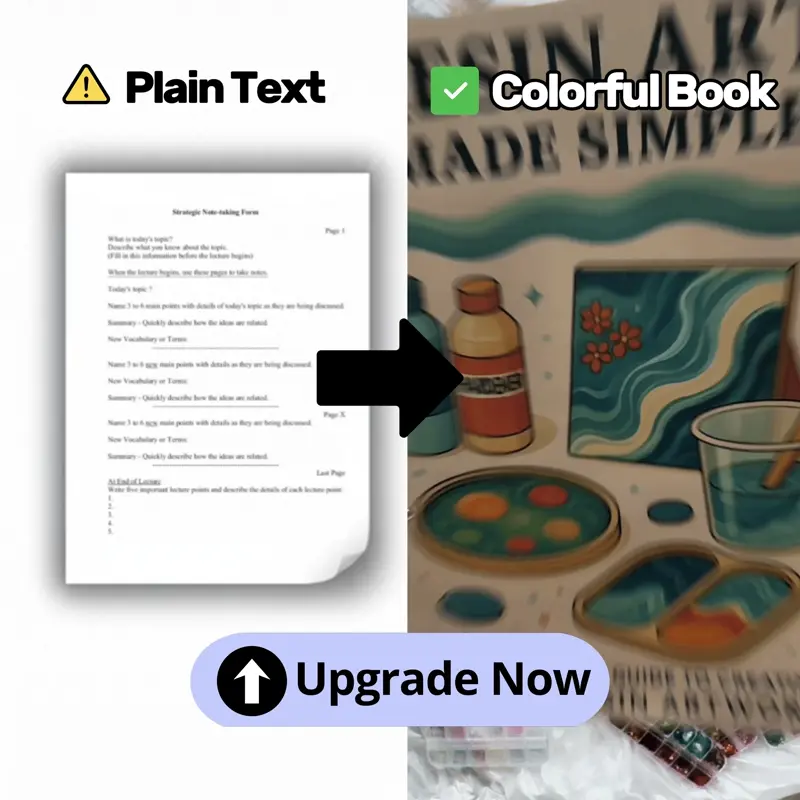 Upgrade To 1000+ Colorful Notes